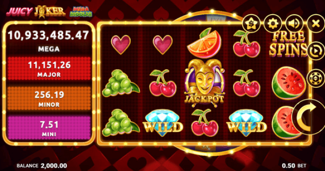 Juicy Joker Mega Moolah Microgaming slottxo ทดลองเล่น