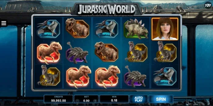 Jurassic World Microgaming slottxo ทดลองเล่น