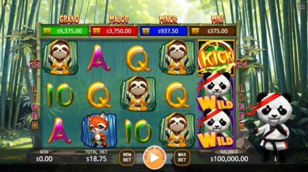 Kick Cash Panda KA Gaming slottxo ทดลองเล่น