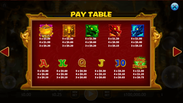King of Dragon KA Gaming slottxo ฟรีเครดิต