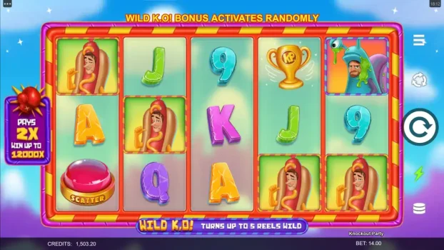 Knockout Party Microgaming slottxo ทดลองเล่น