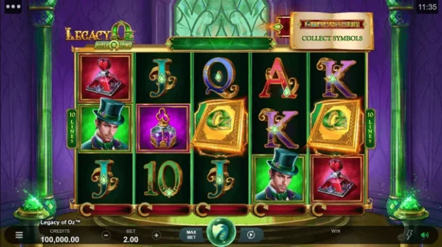 Legacy of Oz Hyperspins Microgaming slottxo ทดลองเล่น