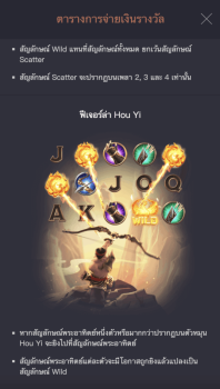 Legend of Hou Yi PG Slot slottxo ทางเข้า