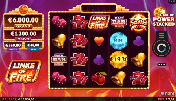 Links of Fire Microgaming slottxo ทดลองเล่น