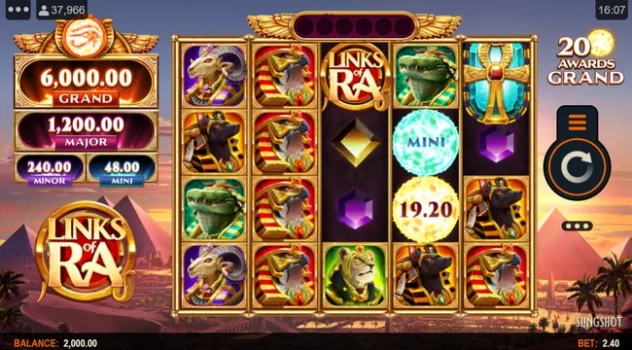 Links of Ra Microgaming slottxo ทดลองเล่น