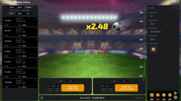Long Ball EVOPLAY slottxo ทางเข้า