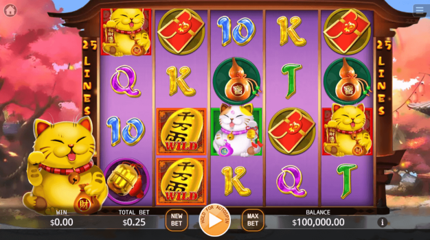 Lucky Cat KA Gaming slottxo ทดลองเล่น