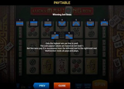 Lucky Mahjong Box Evoplay slottxo ฝาก ถอน