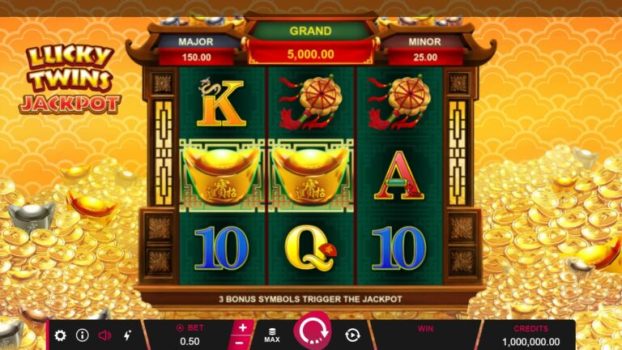 Lucky Twins Jackpot Microgaming slottxo ทดลองเล่น