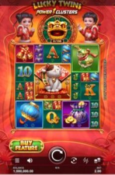 Lucky Twins Power Clusters Microgaming slottxo ทดลองเล่น