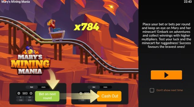 Marys Mining Mania EVOPLAY slottxo ฟรีเครดิต