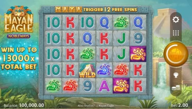 Mayan Eagle Nobleways Microgaming slottxo ทดลองเล่น