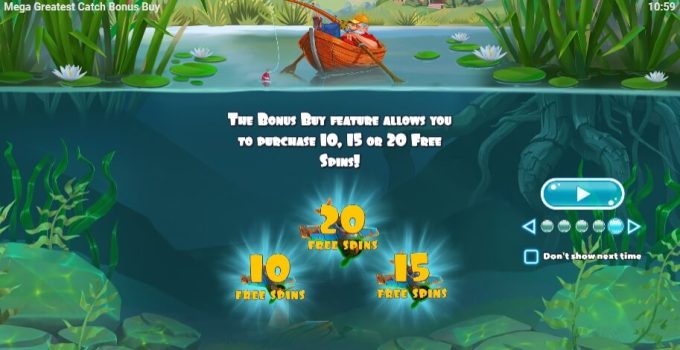 Mega Greatest Catch Bonus Buy EVOPLAY slottxo เว็บตรง