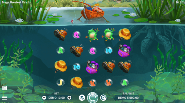 Mega Greatest Catch EVOPLAY slottxo ทดลองเล่น