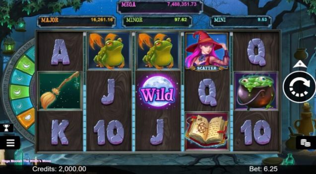 Mega Moolah The Witchs Moon Microgaming slottxo ทดลองเล่น