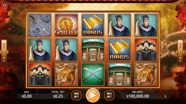 Ming Imperial Guards KA Gaming slottxo ทดลองเล่น