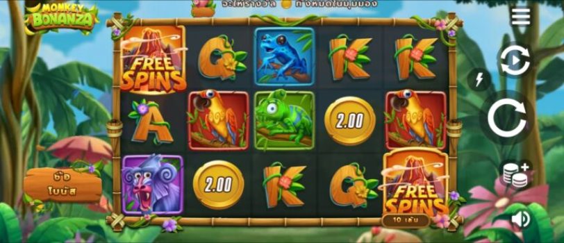 Monkey Bonanza Microgaming slottxo ทดลองเล่น
