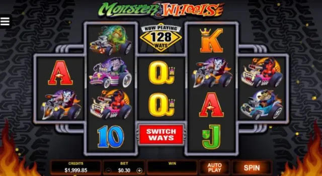 Monster Wheels Microgaming slottxo ทดลองเล่น