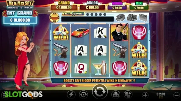 Mr and Mrs Spy Microgaming slottxo ทดลองเล่น