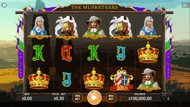 Musketeers KA Gaming slottxo ทดลองเล่น