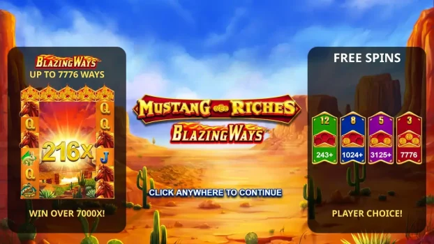 Mustang Riches Microgaming slottxo ทางเข้า