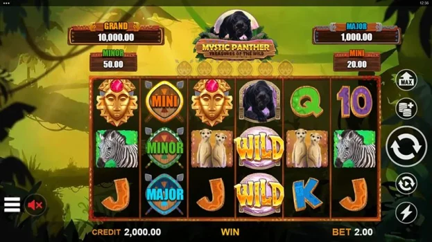 Mystic Panther Treasures of the Wild Microgaming slottxo ทดลองเล่น