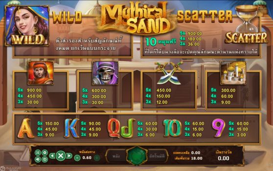 Mythical Sands slotxo ฝาก ถอน