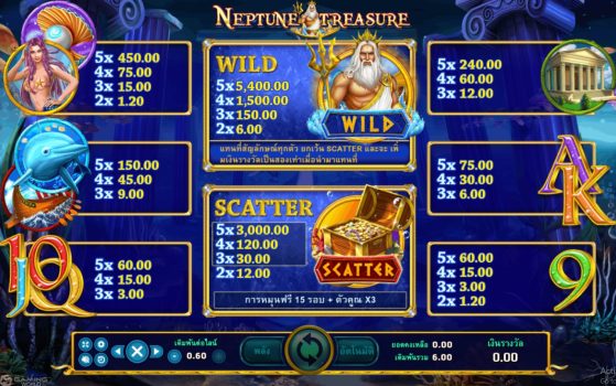 Neptune Treasure slotxo ฝาก ถอน