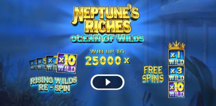 Neptunes Riches Ocean of Wilds Microgaming slottxo ฟรีเครดิต