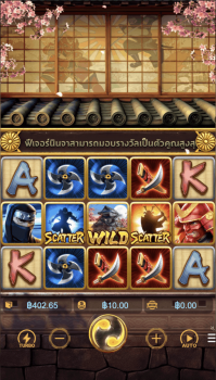 Ninja vs Samurai PG Slot slottxo ทดลองเล่น