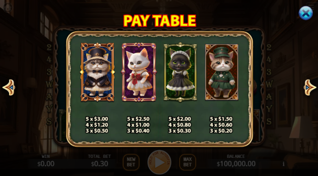Noble Cat KA Gaming slottxo ทดลองเล่น