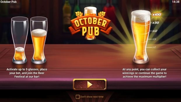October Pub EVOPLAY slottxo ฟรีเครดิต