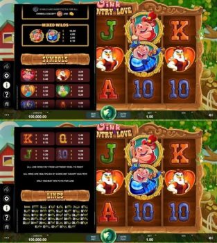 Oink Country Love Microgaming slottxo ฝาก ถอน