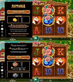 Oink Country Love Microgaming slottxo ฟรีเครดิต