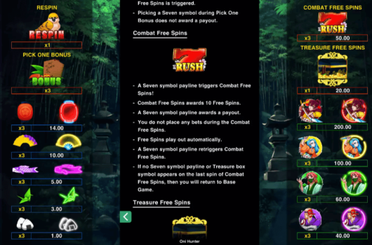 Oni Hunter Microgaming slottxo ฟรีเครดิต