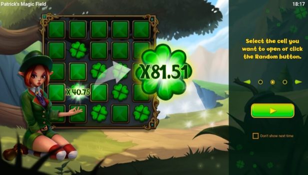 Patricks Magic Field EVOPLAY slottxo ฝาก ถอน