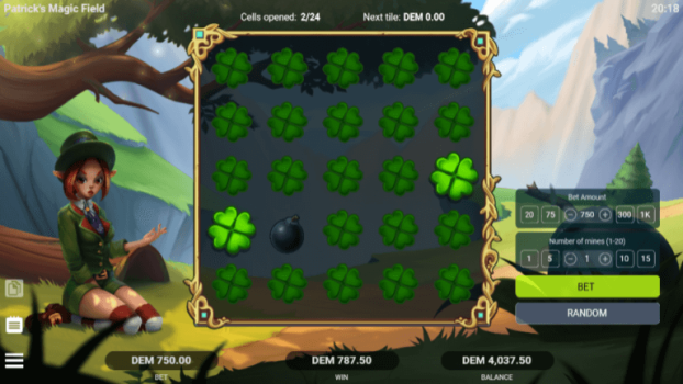 Patricks Magic Field EVOPLAY slottxo ฟรีเครดิต