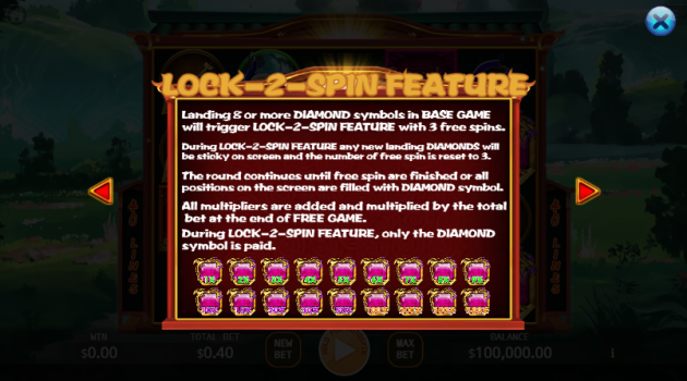 Peacock Princess Lock 2 Spin KA Gaming slottxo ทางเข้า