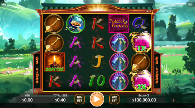 Peacock Princess Lock 2 Spin KA Gaming slottxo ฝาก ถอน
