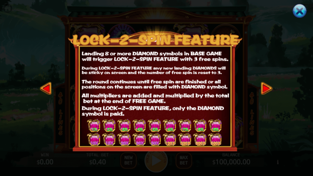 Peacock Princess Lock 2 Spin KA Gaming slottxo ฟรีเครดิต