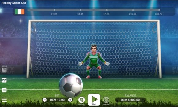 Penalty Shoot-out EVOPLAY slottxo ทดลองเล่น