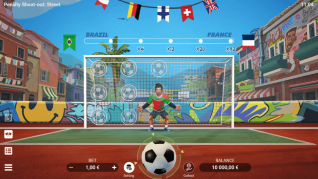 Penalty Shoot-out Street EVOPLAY slottxo ทดลองเล่น
