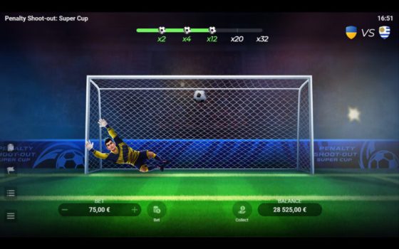Penalty shoot-out: Super Cup EVOPLAY slottxo ทางเข้า