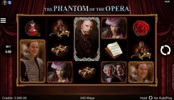 Phantom of the Opera Microgaming slottxo ทดลองเล่น