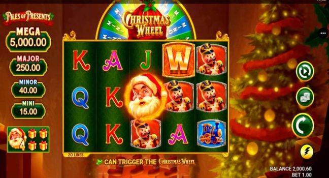 Piles of Presents Microgaming slottxo ทดลองเล่น