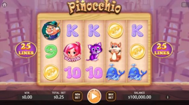 Pinocchio KA Gaming slottxo ทดลองเล่น