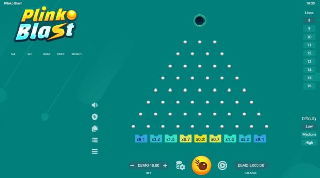 Plinko Blast EVOPLAY slottxo ทดลองเล่น