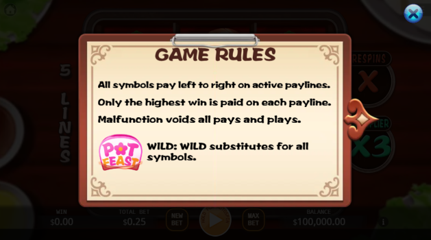 Pot Feast SLOTXO SLOT ดาวน์โหลด pgslot567