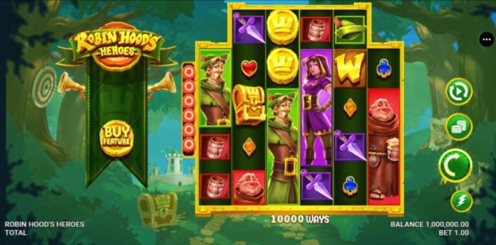 Robin Hoods Heroes Microgaming slottxo ทดลองเล่น