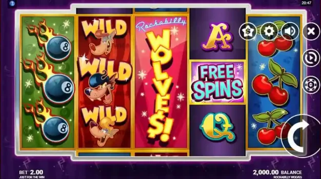 Rockabilly Wolves Microgaming slottxo ทดลองเล่น